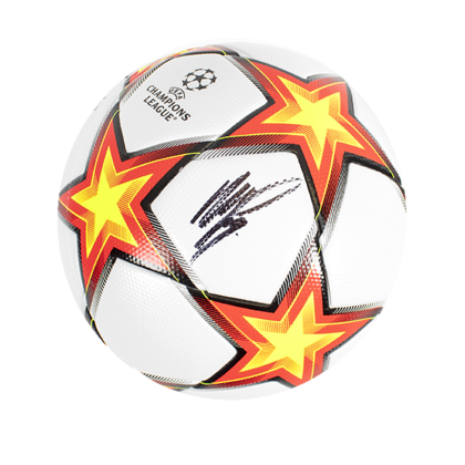 Memphis Depay gesigneerde voetbal