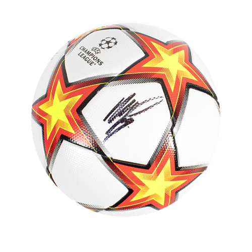 Icons Memphis Depay gesigneerde voetbal