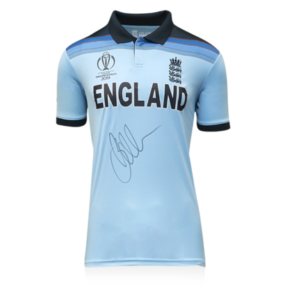 Jos Buttler gesigneerd Engeland shirt