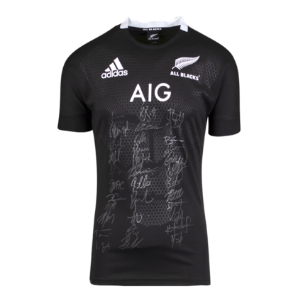 Team gesigneerd Nieuw-Zeeland rugby shirt 2021