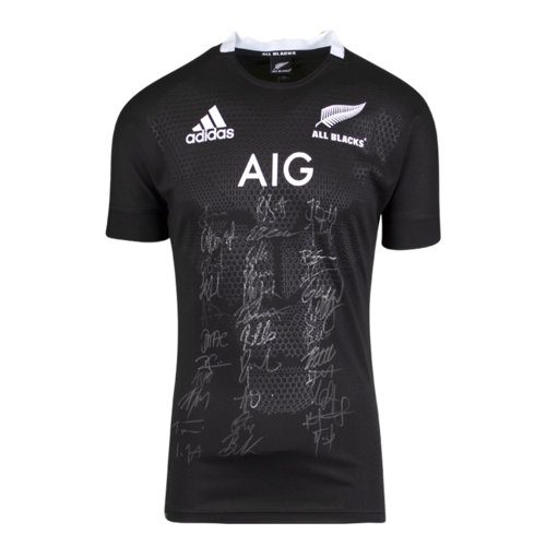 Icons Team gesigneerd Nieuw-Zeeland rugby shirt 2021