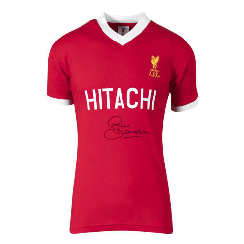 Icons Phil Thompson gesigneerd Liverpool FC shirt 1978