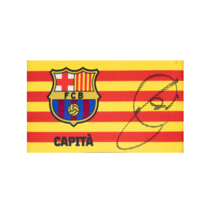 Xavi gesigneerde FC Barcelona aanvoerdersband