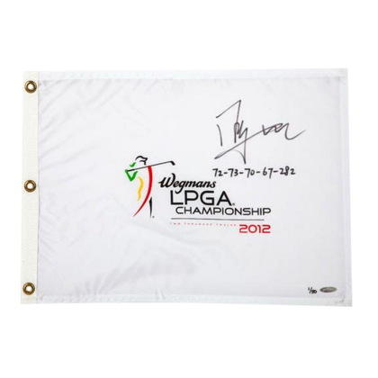 Shanshan Feng gesigneerde vlag 2012