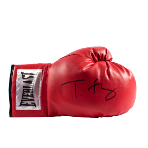 Icons Tyson Fury gesigneerde bokshandschoen