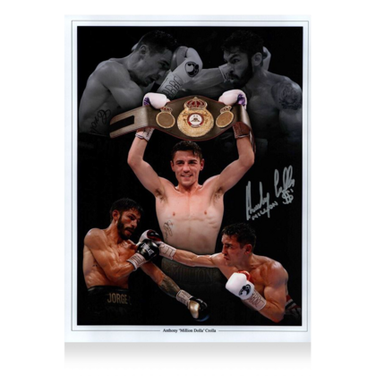 Anthony Crolla gesigneerde foto