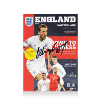 Icons Wayne Rooney gesigneerd Engeland boek