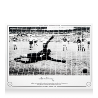 Icons Tom Finney gesigneerde Engeland foto