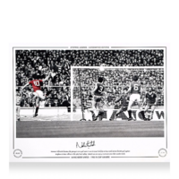Icons Norman Whiteside gesigneerde Manchester United foto