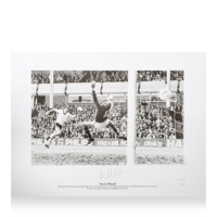 Icons Norman Whiteside gesigneerde Manchester United foto