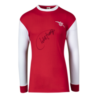 Icons Charlie George gesigneerd Arsenal shirt 1970-71