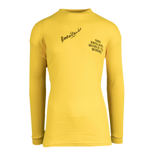 Icons Gordon Banks gesigneerd Engeland shirt 1966