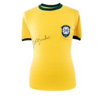 Icons Jairzinho gesigneerd Brazilië shirt