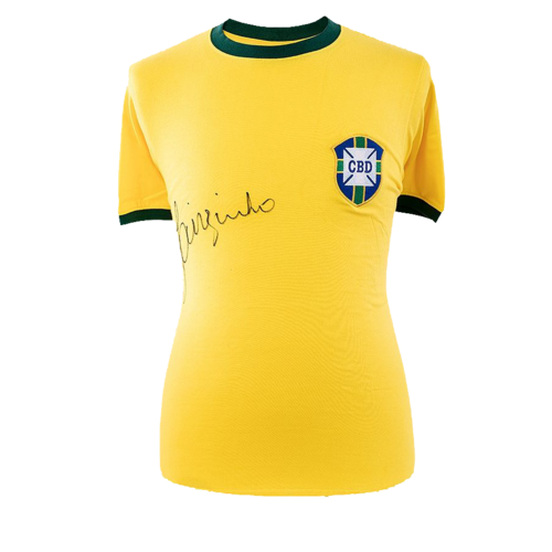 Icons Jairzinho gesigneerd Brazilië shirt