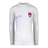 Icons Nobby Stiles gesigneerd Engeland shirt