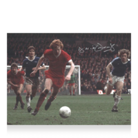 Icons David Fairclough gesigneerde Liverpool FC foto