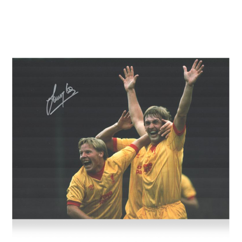 Icons Sammy Lee gesigneerde Liverpool FC foto