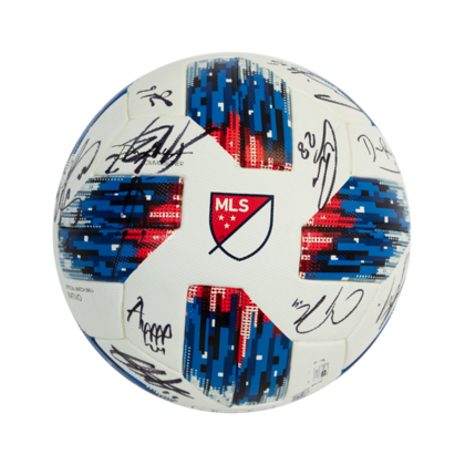 LA Galaxy team  gesigneerde voetbal 2018