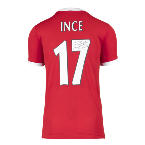 Icons Paul Ince gesigneerd Liverpool FC shirt 1998