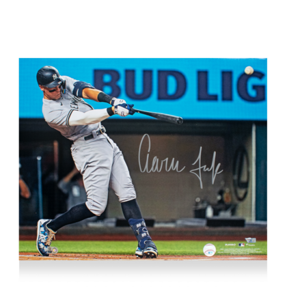 Aaron Judge gesigneerde New York Yankees foto