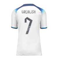 Icons Jack Grealish gesigneerd Engeland shirt 2022-23