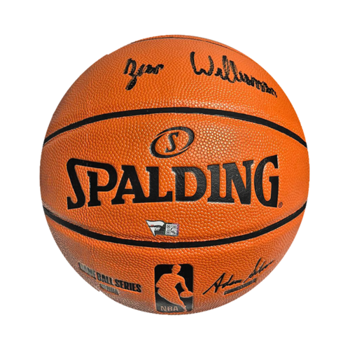 Icons Zion Williamson gesigneerde basketbal