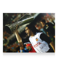 Icons Roberto Ayala gesigneerde Valencia foto 2004