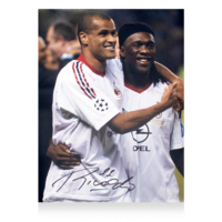 Icons Rivaldo gesigneerde AC Milan foto 2003