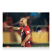 Icons Javier Mascherano gesigneerde Hebei China Fortune foto