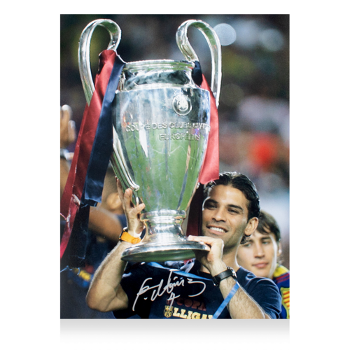 Icons Rafael Marquez gesigneerde FC Barcelona foto 2009