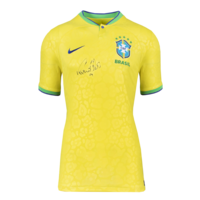 Icons Ronaldo gesigneerd Brazilië shirt