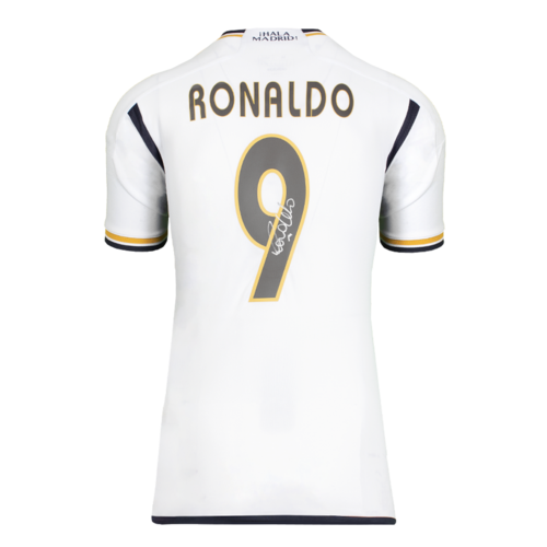 Icons Ronaldo gesigneerd Real Madrid shirt