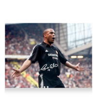Icons Ronaldo gesigneerde Real Madrid foto