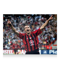 Icons Andriy Shevchenko gesigneerde AC Milan foto