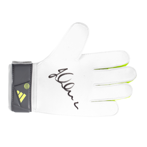 Icons Jens Lehmann gesigneerde keepershandschoen
