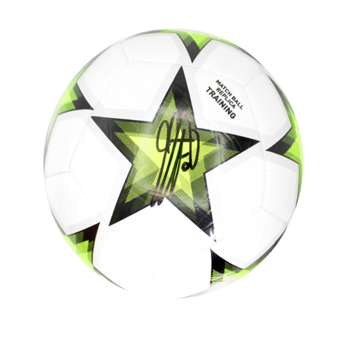 Icons Clarence Seedorf gesigneerde voetbal