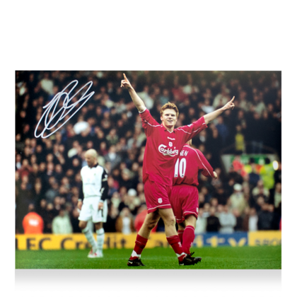 John Arne Riise gesigneerde Liverpool FC foto