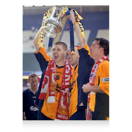 Danny Murphy gesigneerde Liverpool FC foto 2001