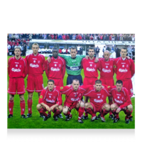 Icons Danny Murphy gesigneerde Liverpool FC foto 2001