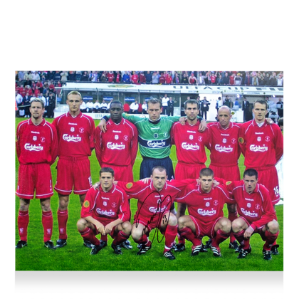 Danny Murphy gesigneerde Liverpool FC foto 2001