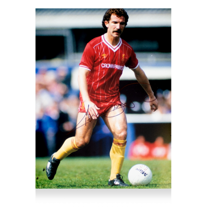 Graeme Souness gesigneerde Liverpool FC foto