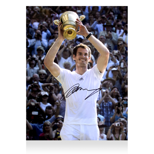 Icons Andy Murray gesigneerde foto 2013