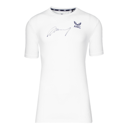 Andy Murray gesigneerd White Castore shirt