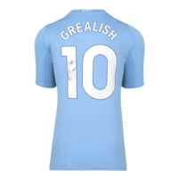 Icons Jack Grealish gesigneerd Manchester City shirt 2023-24