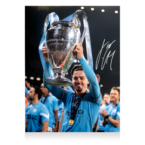 Icons Jack Grealish gesigneerde Manchester City foto 2023