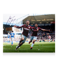 Icons Jack Grealish gesigneerde Aston Villa foto
