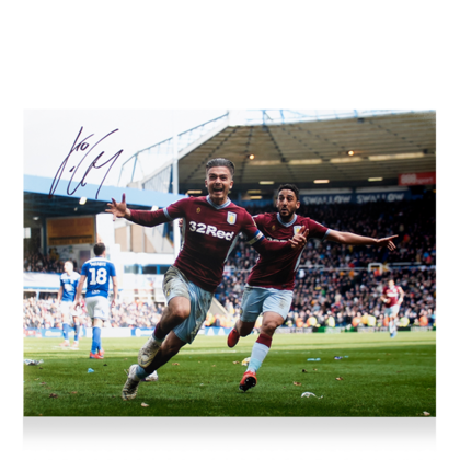 Jack Grealish gesigneerde Aston Villa foto