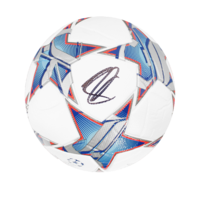 Icons Zlatan Ibrahimovic gesigneerde voetbal