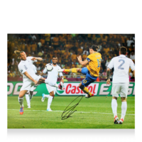Icons Zlatan Ibrahimovic gesigneerde Zweden foto 2012