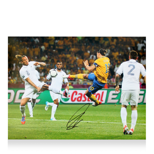 Icons Zlatan Ibrahimovic gesigneerde Zweden foto 2012
